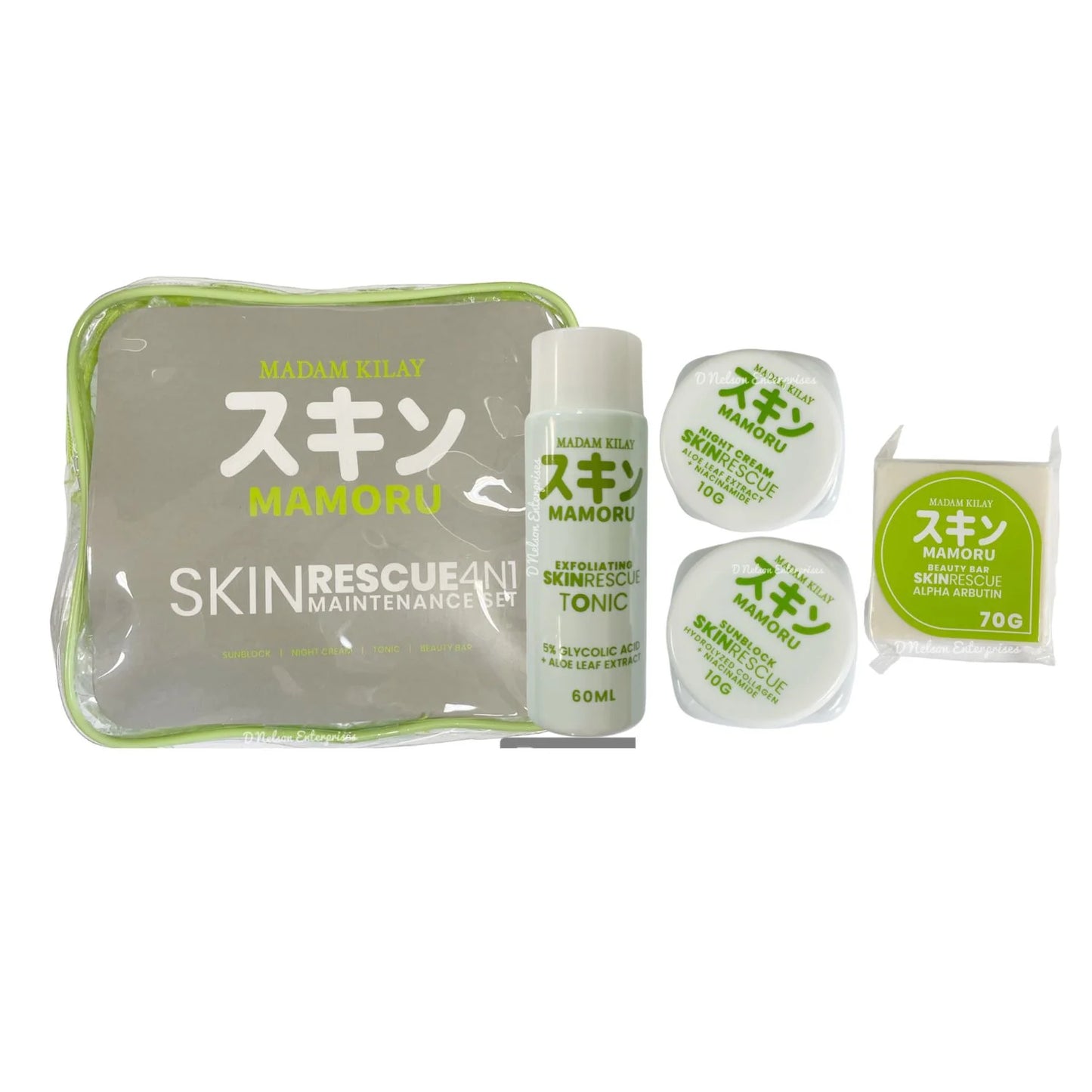 Mamoru Skin Rescue 4N1 Maintenance Set