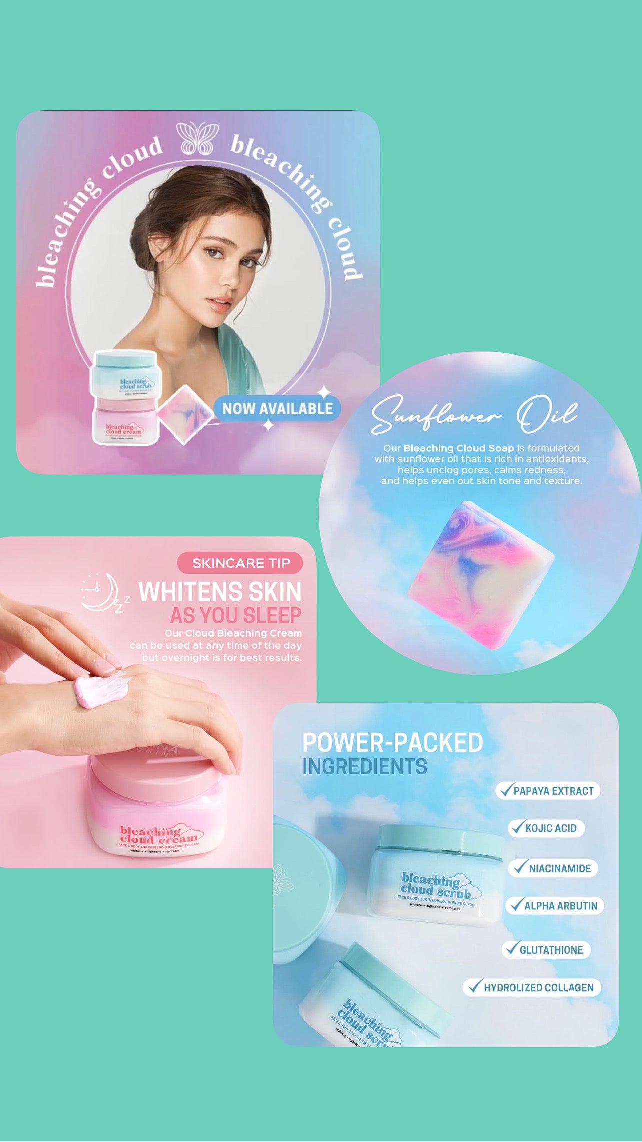 Ivana Bleaching Cloud Cream