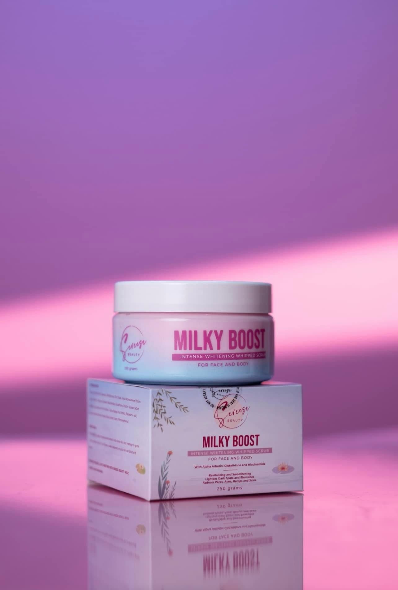 Sereese Beauty’s Milky Boost Intense Whitening Whipped Scrub