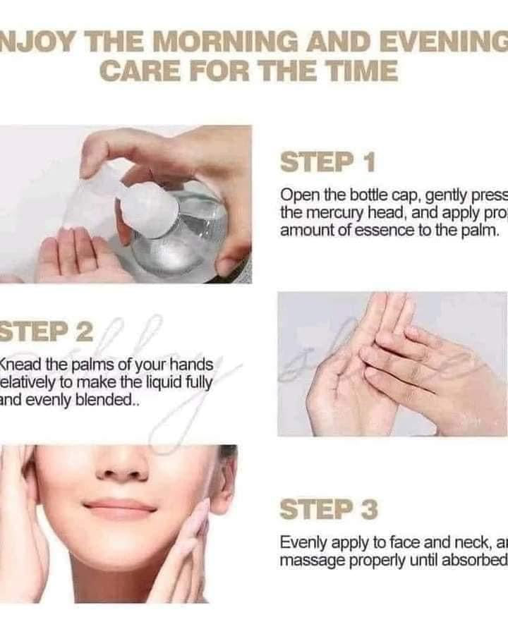 Niacinamide Pure Serum 2 in 1 face and body whitening and hydrating All Skin Types 520ml