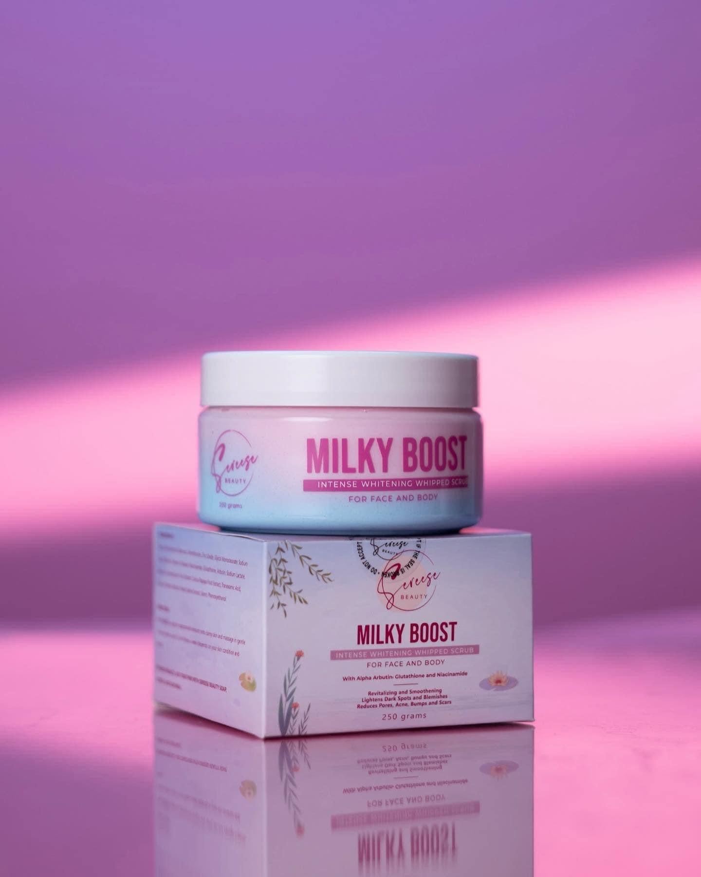 Sereese Beauty’s Milky Boost Intense Whitening Whipped Scrub