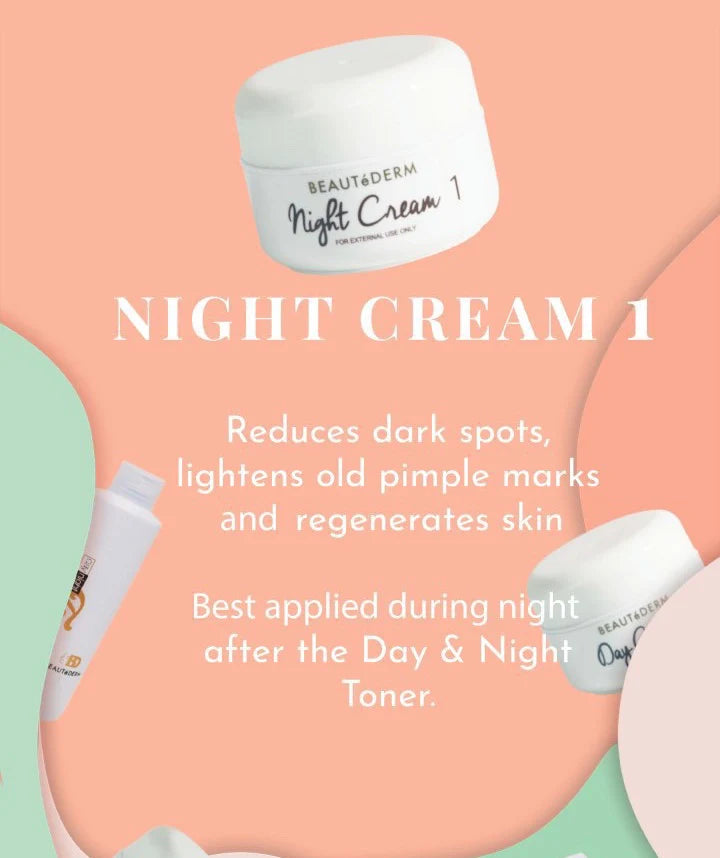 BeauteDerm Night Cream 1 20 grams