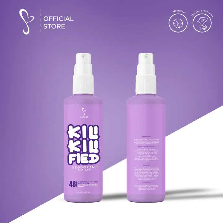 Saskin Kili-KiliFied Deodorant Spray 60ml