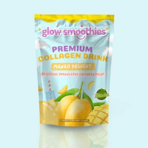 Glow Smoothies Premium Collagen Drink Mango Delight