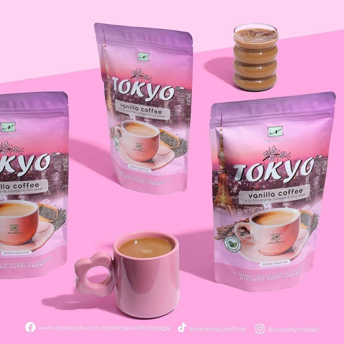 Namiroseus TOKYO Vanilla Coffee, 21g x 10 Sachets